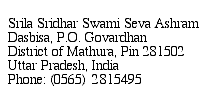 Govardhan Address