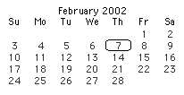 7th February 2002