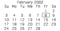 8 February 2002