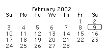 9 February 2002